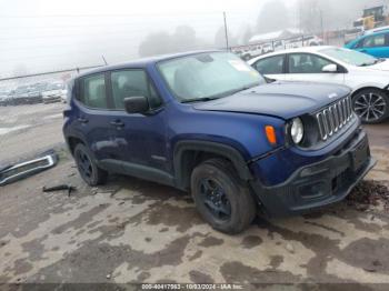  Salvage Jeep Renegade