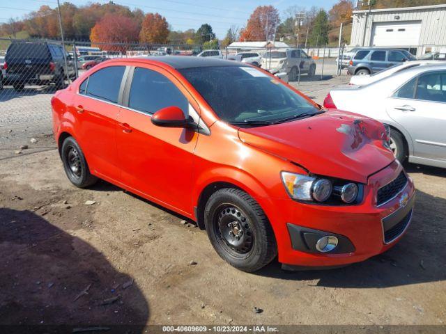  Salvage Chevrolet Sonic