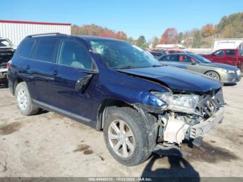  Salvage Toyota Highlander