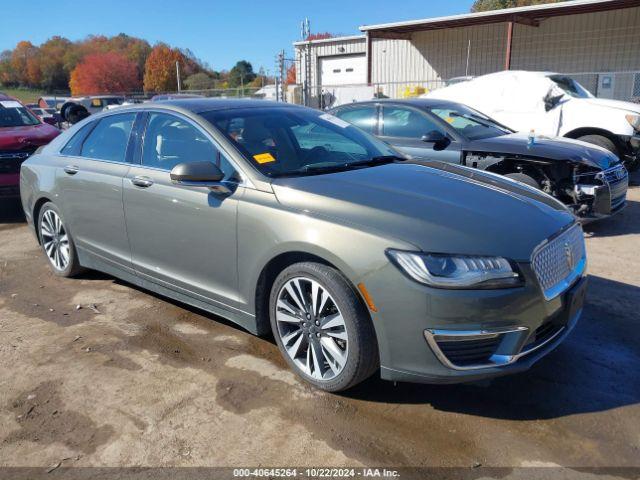  Salvage Lincoln MKZ