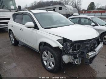  Salvage Nissan Murano