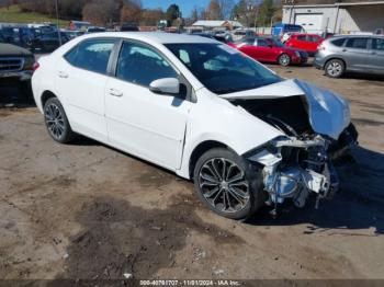  Salvage Toyota Corolla