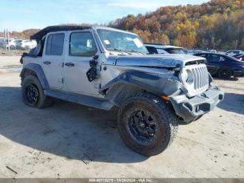  Salvage Jeep Wrangler