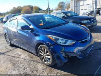  Salvage Hyundai ELANTRA