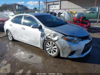  Salvage Toyota Corolla