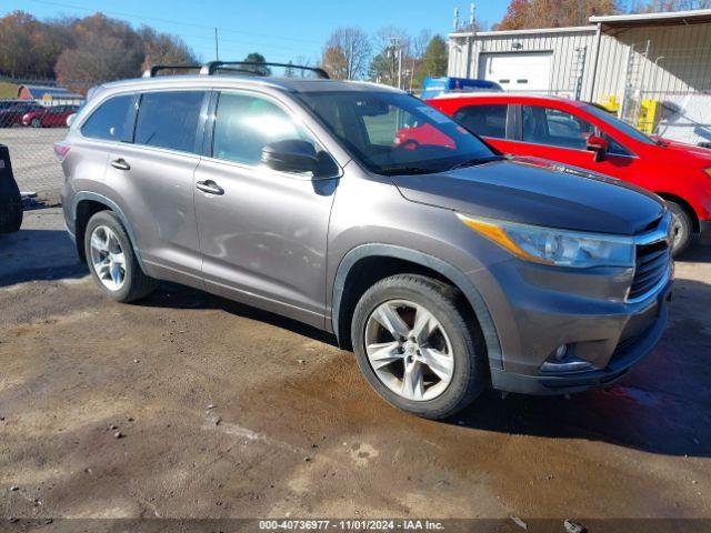  Salvage Toyota Highlander