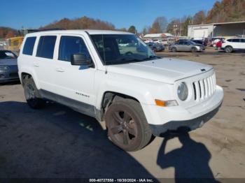  Salvage Jeep Patriot