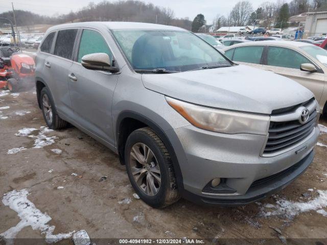  Salvage Toyota Highlander