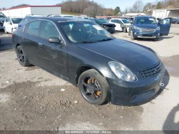  Salvage INFINITI G35