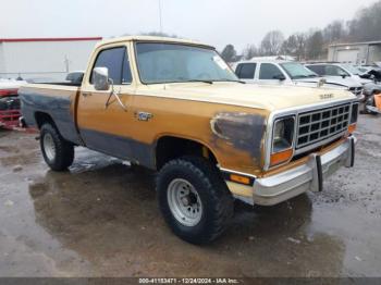  Salvage Dodge W-series