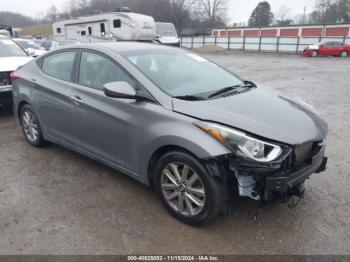  Salvage Hyundai ELANTRA