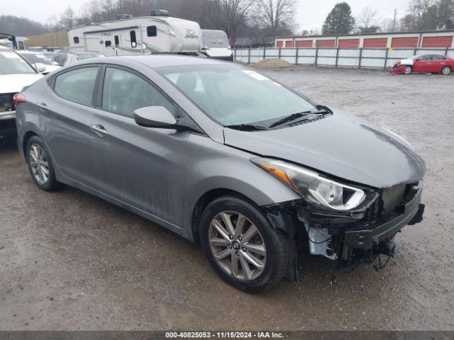  Salvage Hyundai ELANTRA