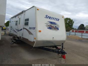  Salvage Keystone Sprinter Series M-26