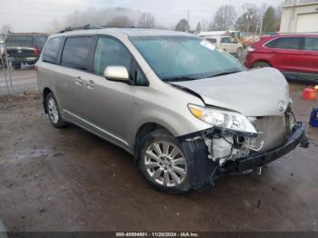  Salvage Toyota Sienna