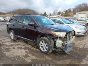  Salvage Toyota Highlander