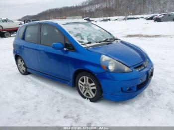  Salvage Honda Fit