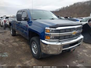  Salvage Chevrolet Silverado 2500