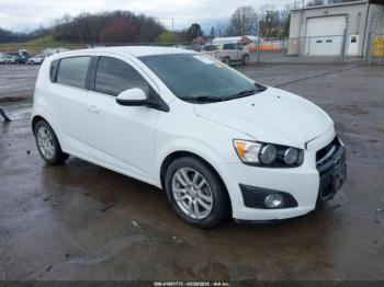  Salvage Chevrolet Sonic