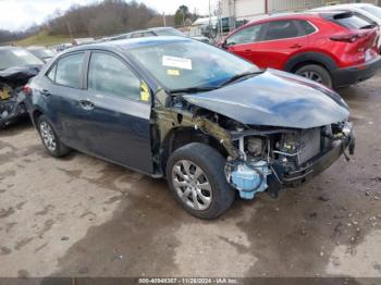  Salvage Toyota Corolla