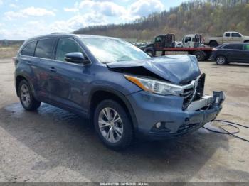  Salvage Toyota Highlander