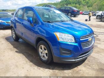  Salvage Chevrolet Trax