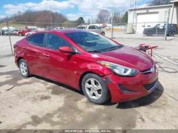  Salvage Hyundai ELANTRA