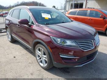 Salvage Lincoln MKC