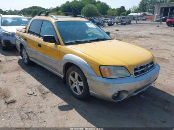  Salvage Subaru Baja