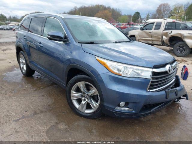  Salvage Toyota Highlander