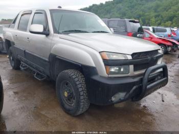  Salvage Chevrolet Avalanche 2500