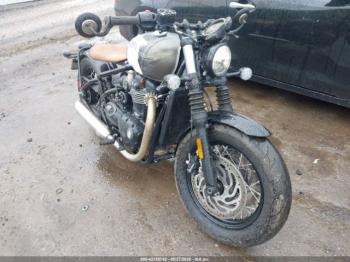  Salvage Triumph Motorcycle Bonneville