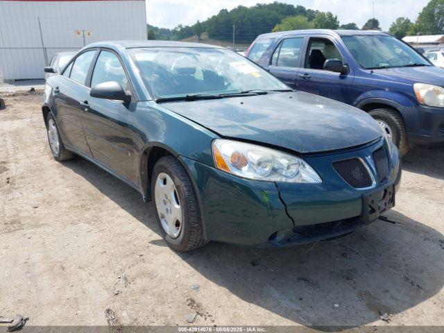  Salvage Pontiac G6