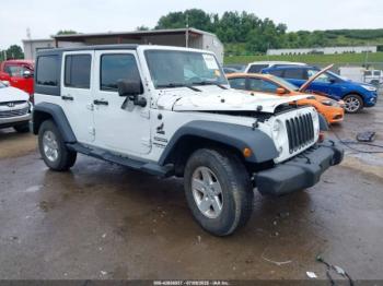  Salvage Jeep Wrangler