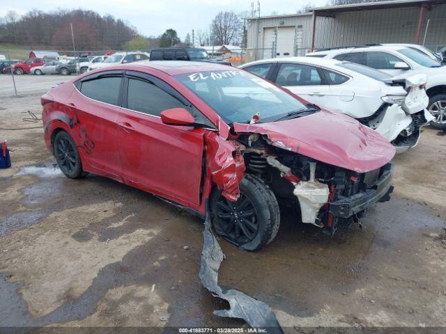  Salvage Hyundai ELANTRA