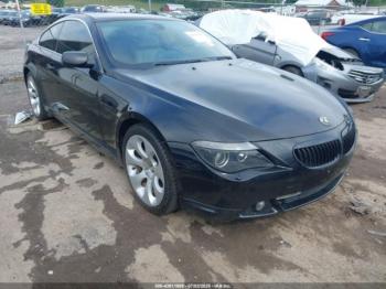  Salvage BMW 6 Series