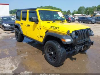  Salvage Jeep Wrangler
