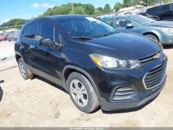  Salvage Chevrolet Trax