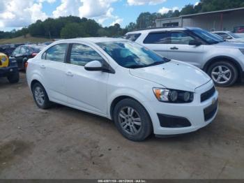  Salvage Chevrolet Sonic