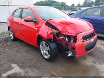  Salvage Chevrolet Sonic