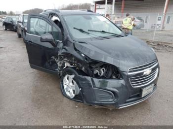  Salvage Chevrolet Trax
