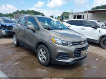  Salvage Chevrolet Trax