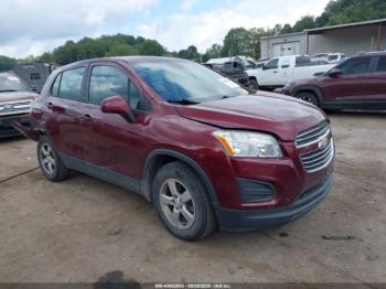  Salvage Chevrolet Trax