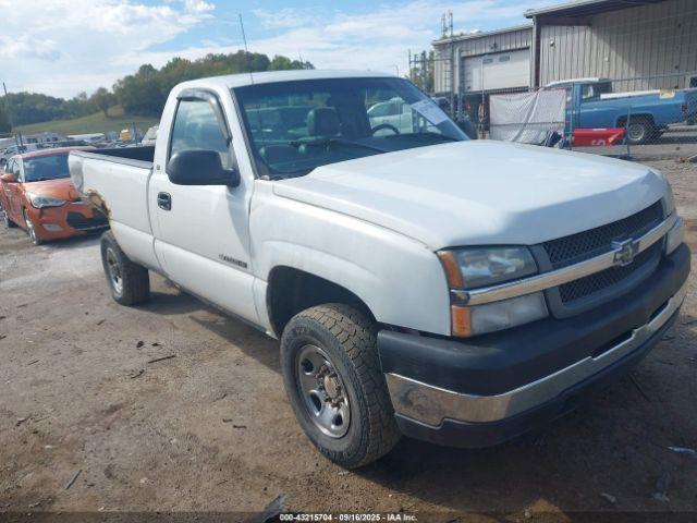  Salvage Chevrolet Silverado 2500