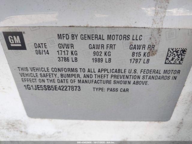 Chevrolet Sonic Ltz Auto Image 5