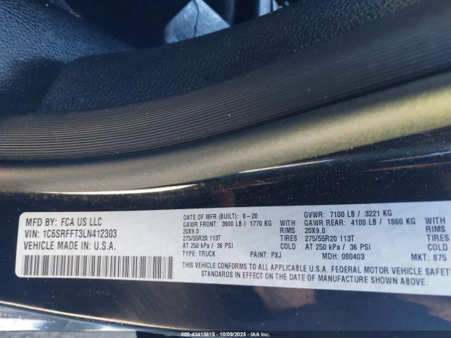 Ram 1500 Big Horn  4x4 5'7 Box Image 14