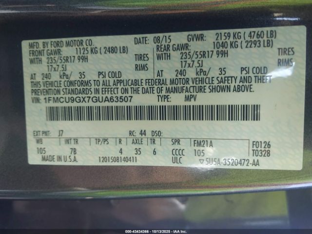 Ford Escape Se Image 10