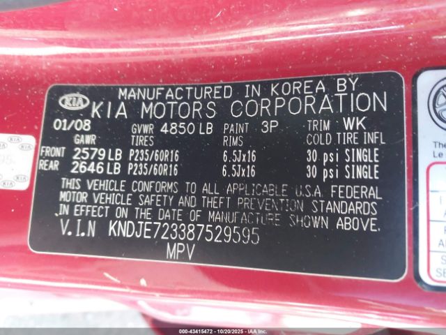 Kia Sportage Lx V6 Image 8