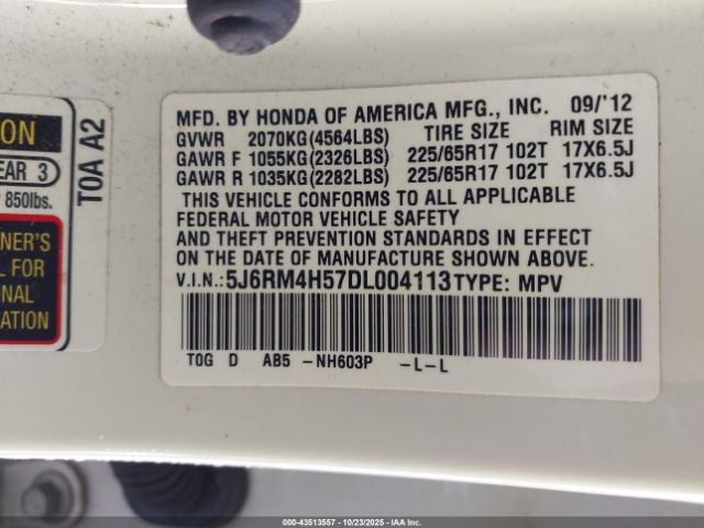 Honda CR-V Ex Image 14