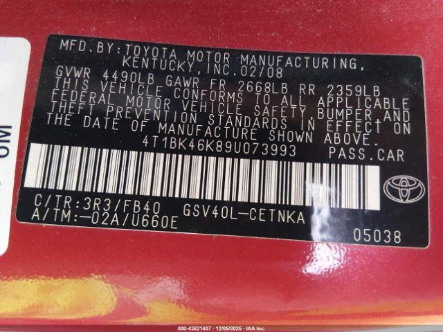 Toyota Camry Le V6 Image 12