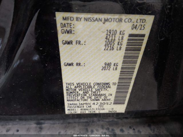 Nissan Altima 2.5 S Image 6